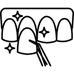 Ícone do serviço Facetas - Lentes de contato 